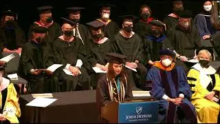 Eliana Krasner Commencement Speech 2022 - Peabody Conservatory at Johns Hopkins University