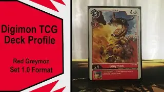 Greymon Turbo Deck Profile| Digimon TCG Set 1.0 Format