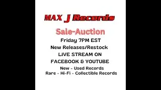 Max J Records Live Stream