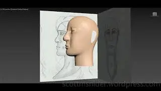 Flame: 3DS MAX Practice Polygon Head Model Video # 115 (01-07-2026)