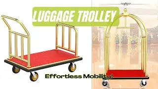 Luggage Trolley | Airport Trolley | Lightweight Trolley | Business Travel Trolley | Shopping Trolley