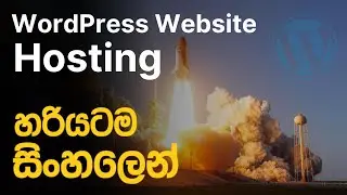 How to host WordPress website with new domain | wp migration | Sinhala Web Tutorial | Web Advisor