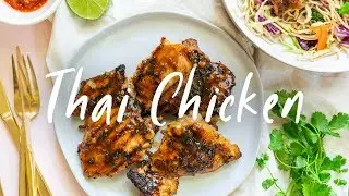 Thai GRILLED CHICKEN Weeknight Dinner | HONEYSUCKLE