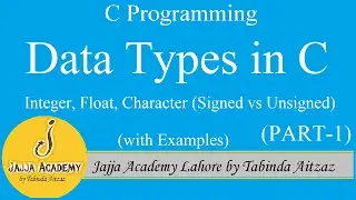Data Types in C &ndash; Part 1| Primitive Data Types in C Programming