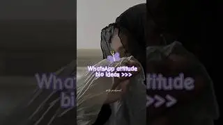 WhatsApp attitude bio ideas🙃🙌#aesthetic #trending #whatsapp #bio #ideas #goviral #share #comment