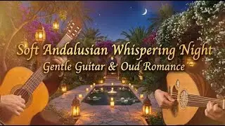 Soft Andalusian Whispering Night | Guitar & Oud Romance