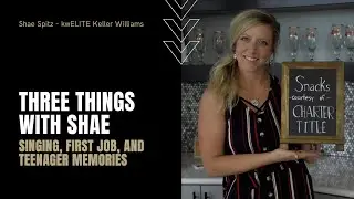 3 Things with Shae | Singing, First Job and Teen Memories