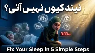 Neend Ki Kami &ndash; A Silent Struggle | insomnia |Fix Your Sleep in 5 simple Steps 