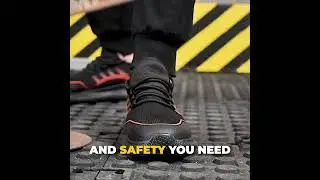 Lightweight Work Shoes Breathable Safety Sneakers