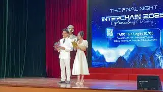MC Minh Ch&acirc;u Sự kiện_Chung kết cuộc thi INTERCHAIN