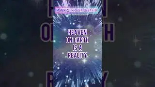 Manifest Heaven On Earth Sleep Meditation | Music Therapy | Divine Peace & Beauty #shorts