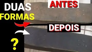 2 MANEIRAS PARA LIMPAR A LIXA DO SKATE