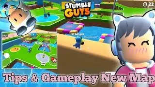 Tips & Gameplay New Map Rocket Rumble || Stumble Guys(Beta) || Gengice
