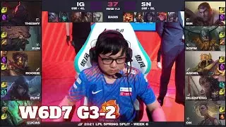 SN vs IG - Game 2 | Week 6 Day 7 LPL Spring 2021 | Suning vs Invictus Gaming G2