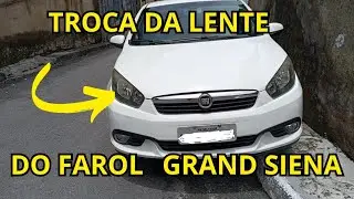 ✅️ COMO TROCAR A LENTE DO FAROL DO GRAND SIENA 