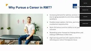 Your Future in Wellness - RMT Virtual Info Session Recap Video | Dec 19, 2024