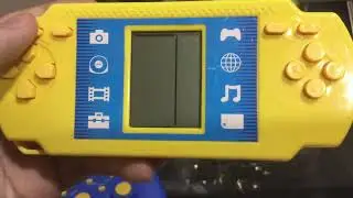 The Review Video of Ripoff PlayStation LCD Tetris Game (1/2)