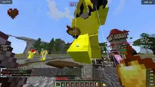 HT7 bullying LT8s in stray ( this video was on my draft ... ) #minecraft