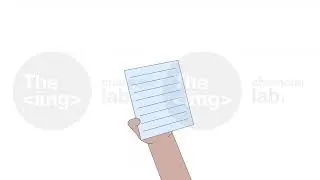 Holding business paper line 2D character hand animation