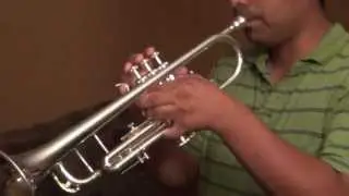 FUEGO PART.2  ( LE LLAMAN GUERRERO ) RAPIDO  /  EL MEJOR TUTORIAL DE TROMPETA