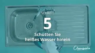 Abfluss frei machen mit Hausmitteln | Cleanipedia