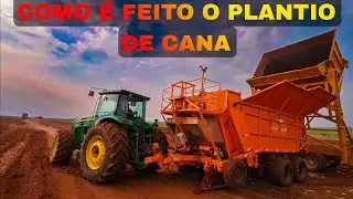 BORA PLANTAR CANA PLANTIO MECANIZADO GPS COM PROJETO