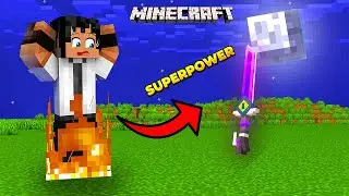 Minecraft, But Taking Damage Drops Extremely OP Items!!
