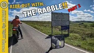 Motovlog DRZ 400SM. Ride out with the rabble and over the ranges! Part 2