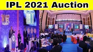 IPL 2021 Auction