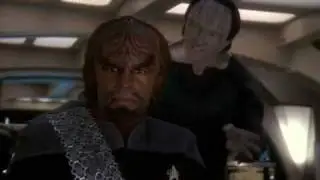 DS9 Garak lies to Worf (In Purgatory's Shadow)