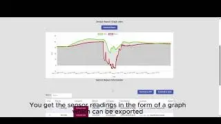 📊 VB Track application demo | Sensor report