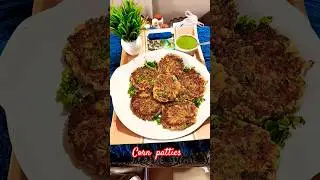 corn patties #corn #patties  #pattiesrecipe #cornpatties #cornrecipe #cornpakora #indiansnack #snack