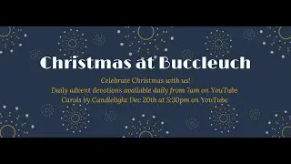 5th December | Daily Advent Reflections | Buccleuch Free Church