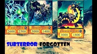 (YGOPRO)SUBTERROR deck  pure, all SUBTERROR