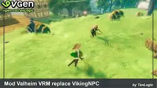 Tweaking the ValheimVRM mod to replace NPCs from VikingNPC