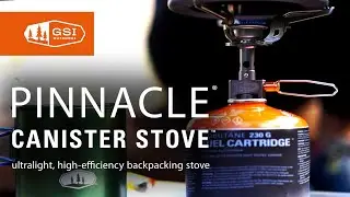 GSI Outdoors | Pinnacle Canister Stove - Ultralight Backpacking Stove