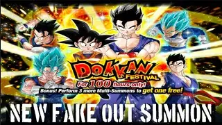 Dragonball Dokkan Battle - Lr Goten and Gohan FAKE OUT Summon