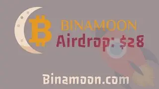 Claim Airdrop BinaMoon награда 500+5000 BNM (~$308) + за рефа 500+5000 BNM (~$308)