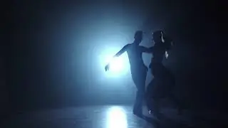Emotional and graceful salsa dance.