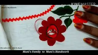 ছোট ডিজাইন দিয়ে কামিজের ইয়োক ও পাড় তৈরি ||  Design Drawing & Stitching for kameez