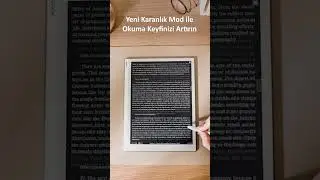 Go 10.3'teki Yeni Okuma ve Yazma &Ouml;zelliklerinin Keyfini &Ccedil;ıkarın 🚀  #boox #ekitapokuyucu #ekitap