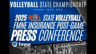 2025 NSAA Class D2 State Volleyball FMNE Insurance Post-Game Press Conference