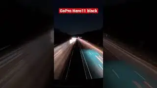 GoPro Hero11 Black Auto Lichtspur #timelapse #nightlapse #zeitraffer #goprohero11black #goprohero11