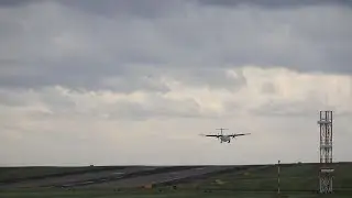 Planes Struggle To Land In Storm Hector