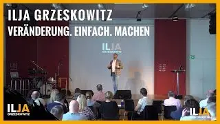 Ver&auml;nderung. Einfach. Machen. Ilja Grzeskowitz auf der SalesUp Conference.
