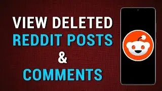 View DELETED REDDIT POSTS & COMMENTS in seconds with this EASY TRICK!
