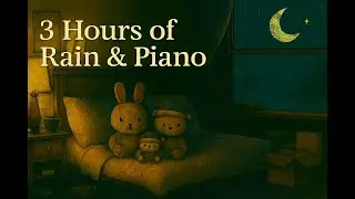 3 Hours of Deep Sleep Music with Heavy Rain for Relaxation