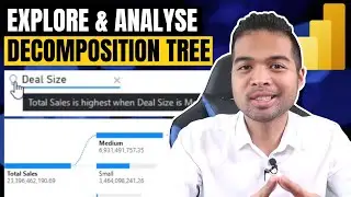 Use Decomposition Tree to Explore and Analyse your Data // Beginners Guide to Power BI in 2021