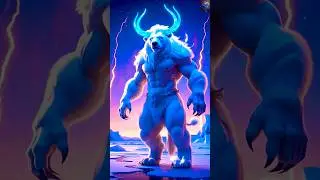 Epic Fusion of White Lion, Bear & Giant Bull #shorts #ai #hybrid