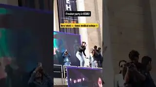 Nora fatehi in medical college #norafatehi #dance #medicalcollege #freshers